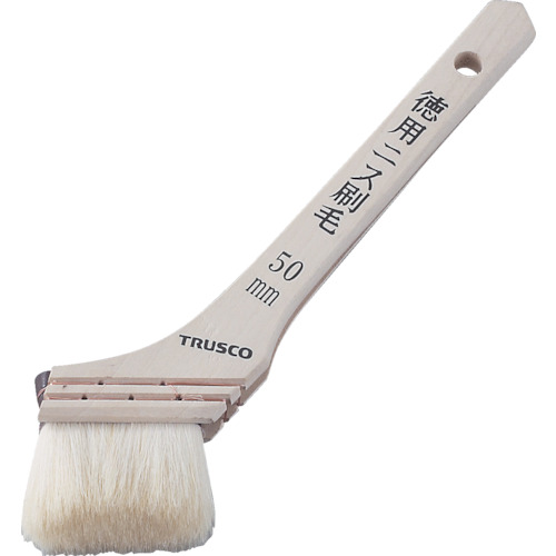 【TRUSCO】ＴＲＵＳＣＯ　徳用ニス刷毛木柄　２０号